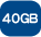 40GB